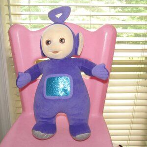 Eden Teletubbies Tinky Winky Plush Doll Purple 14" Stuffed Toy 1999 Vintage